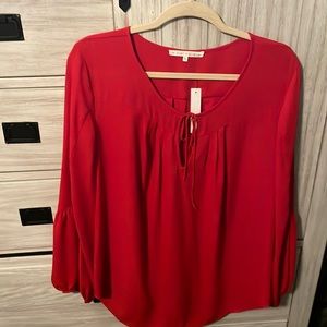 XL Red Blouse w tag